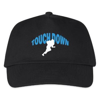 TOUCH DOWN - Kinder Basecap - Schwarz - Vorne