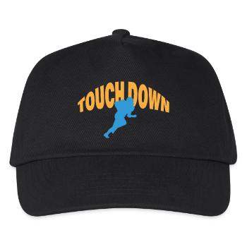 TOUCH DOWN - Kinder Basecap - Schwarz - Vorne
