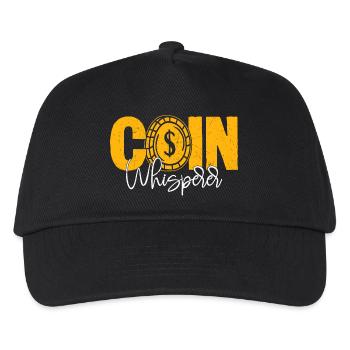 Hushed Histories: The Art of Coin Whispering - Kinder Basecap - Schwarz - Vorne