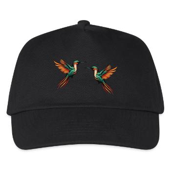 Oiseau Colibri2 - Casquette de baseball Enfant - noir - Devant