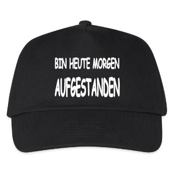 Party - Kinder Basecap - Schwarz - Vorne