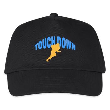 TOUCH DOWN - Kinder Basecap - Schwarz - Vorne