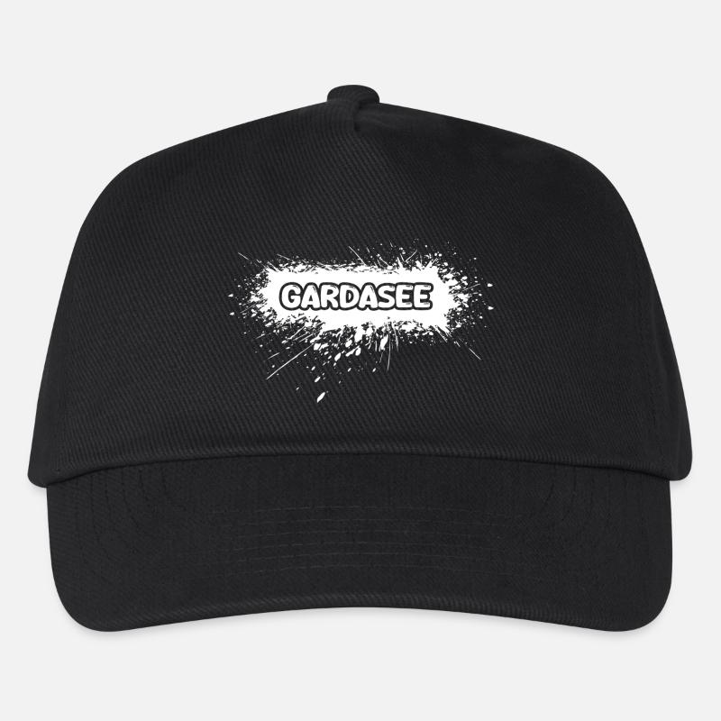 Geschenk für Gardasee - Kinder Basecap - Schwarz
