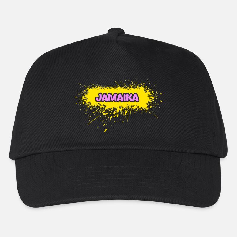 Jamaïque - Casquette de baseball Enfant - noir