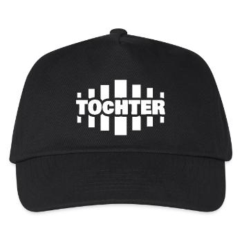 Geschenk für Tochter - Kinder Basecap - Schwarz - Vorne
