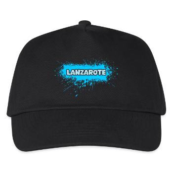 Lanzarote - Kinder Basecap - Schwarz - Vorne