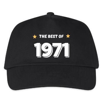 Best of 1971 - Kids’ Baseball Cap - black - Front