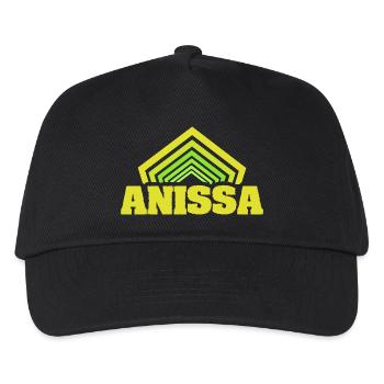 Anissa as a given name - Kids’ Baseball Cap - black - Front