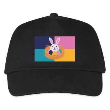 Easter Bunny No.05 - Kids’ Baseball Cap - black - Front