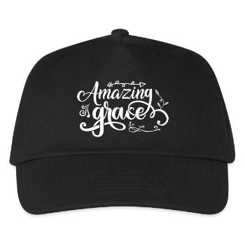 Amazing Grace - Kids’ Baseball Cap - black - Front