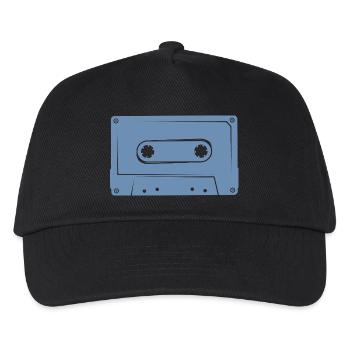 Retro Cassette Cassette Player 80s Memories - Kids’ Baseball Cap - black - Front
