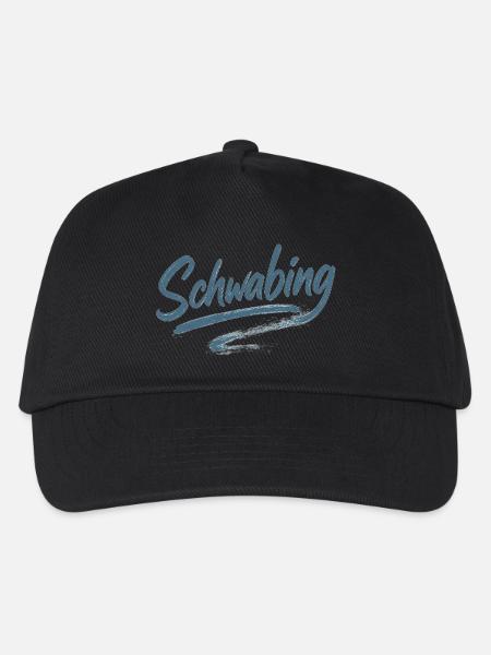 Schwabing Brushstroke - Kids’ Baseball Cap - black