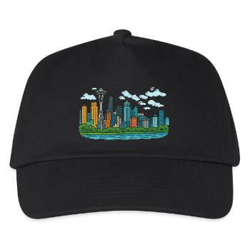 Seattle City - Kids’ Baseball Cap - black - Front
