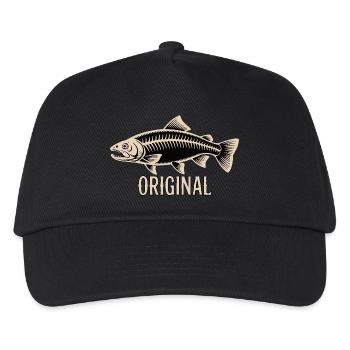 POISSON ORIGINAL - Casquette de baseball Enfant - noir - Devant