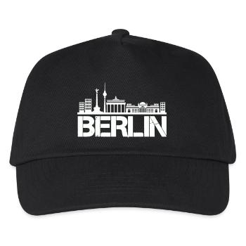 Berlin Skyline - Kids’ Baseball Cap - black - Front