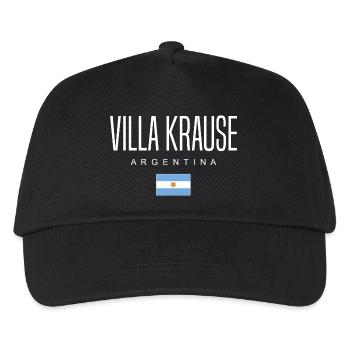 Villa Krause Argentinien Argentinier - Kinder Basecap - Schwarz - Vorne