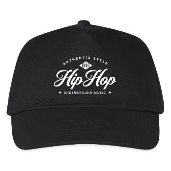 Vintage Hip Hop Underground Logo - Casquette de baseball Enfant - noir - Devant