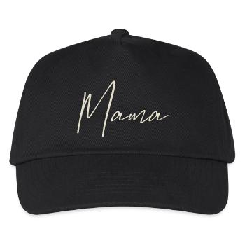Mama - Kinder Basecap - Schwarz - Vorne