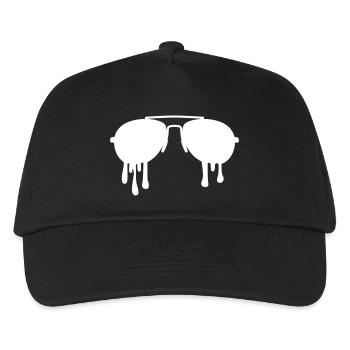 Sunglasses Melting – Aviator Cool Swag Design - Kids’ Baseball Cap - black - Front