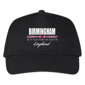 Birmingham - Casquette de baseball Enfant - noir - Devant