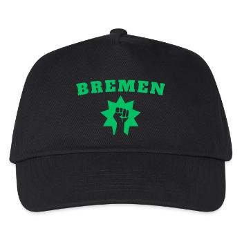 Brême - Casquette de baseball Enfant - noir - Devant