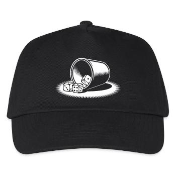 Schocken Team Schock Out! Dice Puzzle Jule - Kids’ Baseball Cap - black - Front