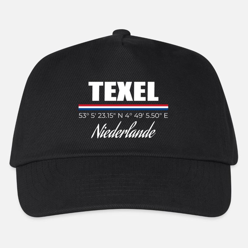 Texel - Kinder Basecap - Schwarz