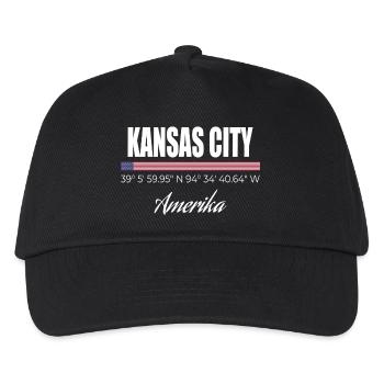 Kansas City - Kids’ Baseball Cap - black - Front