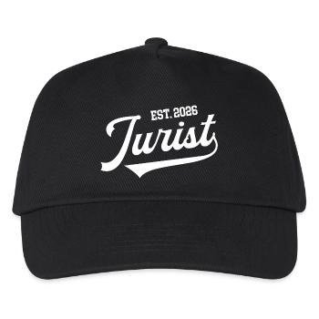 Jurist 2026 Diploma Study Law Study Student - Kids’ Baseball Cap - black - Front