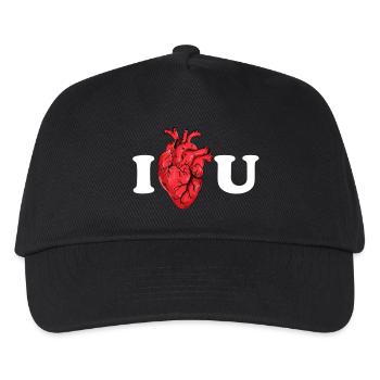 True love as an anatomical statement - Kids’ Baseball Cap - black - Front