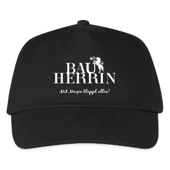 Constructeur Construction de maison Propriétaire Achat de maison Constructeur - Casquette de baseball Enfant - noir - Devant