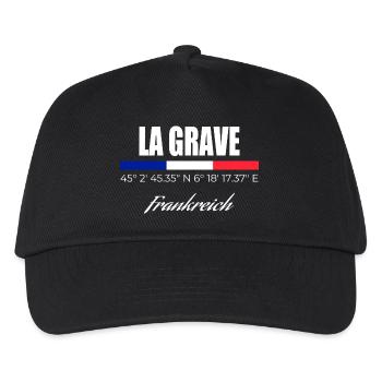 La Grave - Kids’ Baseball Cap - black - Front