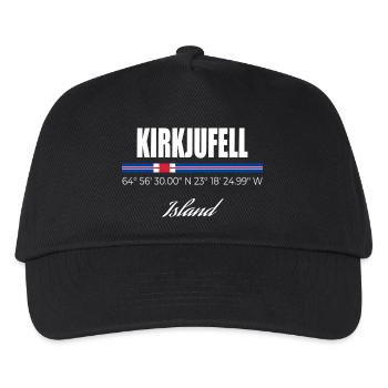Kirkjufell - Kids’ Baseball Cap - black - Front