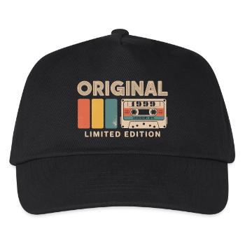 Original 1999 Geburtstag 1999 Geschenk 1999 Retro - Kinder Basecap - Schwarz - Vorne
