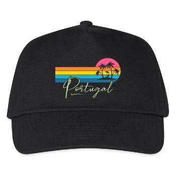 Portugal - Kids’ Baseball Cap - black - Front