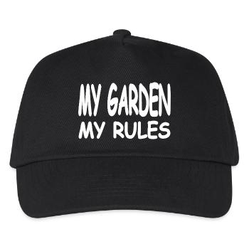 Garten - Kinder Basecap - Schwarz - Vorne