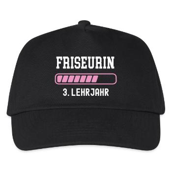 Apprentissage de coiffeur de coiffeur de 3 ans Apprentissage de coiffeur - Casquette de baseball Enfant - noir - Devant