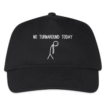 No turnaround today Stock Market Stock Market Trader - Kids’ Baseball Cap - black - Front