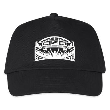 Silhouette des supporters du stade - Casquette de baseball Enfant - noir - Devant