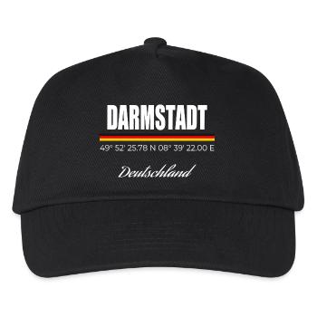 Darmstadt - Kinder Basecap - Schwarz - Vorne