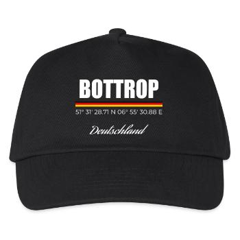 Bottrop - Kinder Basecap - Schwarz - Vorne