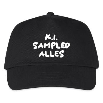 L’IA a tout échantillonné - Casquette de baseball Enfant - noir - Devant