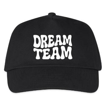 Dream Team - Kinder Basecap - Schwarz - Vorne