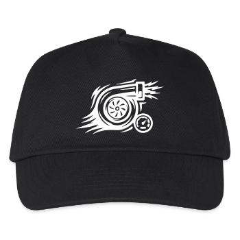 Turbo Boost Tuning Symbol - Kids’ Baseball Cap - black - Front
