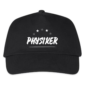 Physiker Beruf - Kinder Basecap - Schwarz - Vorne