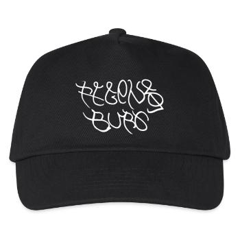Modisches Regensburg T-Shirt - Kinder Basecap - Schwarz - Vorne