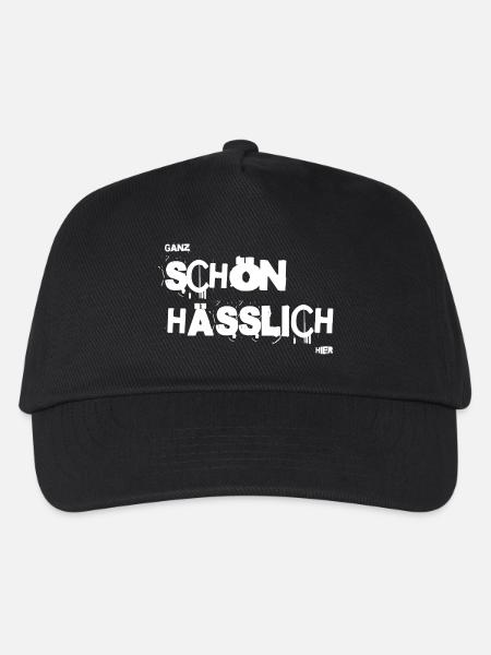 Ganz schön hässlich hier – Lustiger Sarkasmus - Kinder Basecap - Schwarz