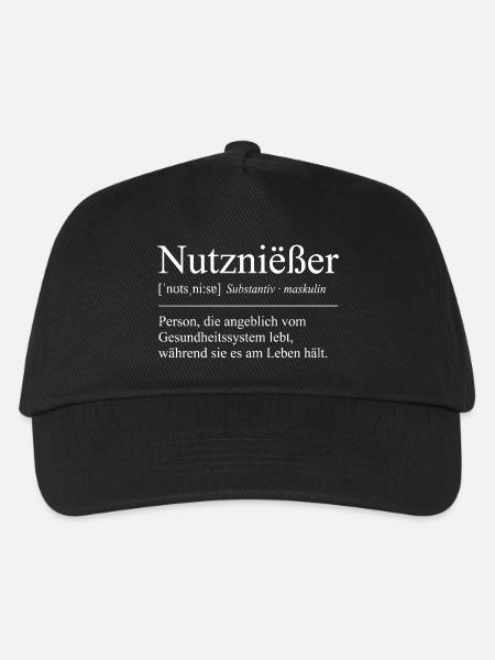 Nutznießer Pflege Rettungsdienst Erst systemreleva - Kinder Basecap - Schwarz