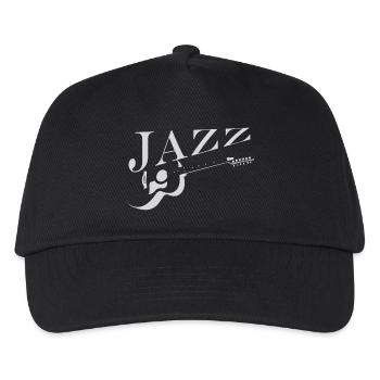 Jazz - Kinder Basecap - Schwarz - Vorne