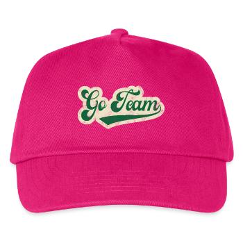 Go Team - Kids’ Baseball Cap - fuchsia - Front